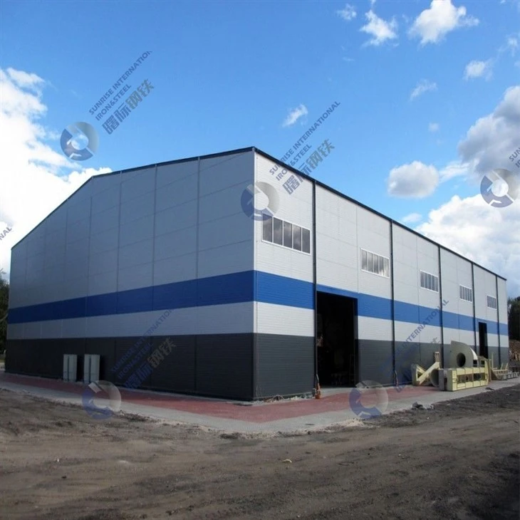 Metal Industrial Prefab Metal Warehouse
